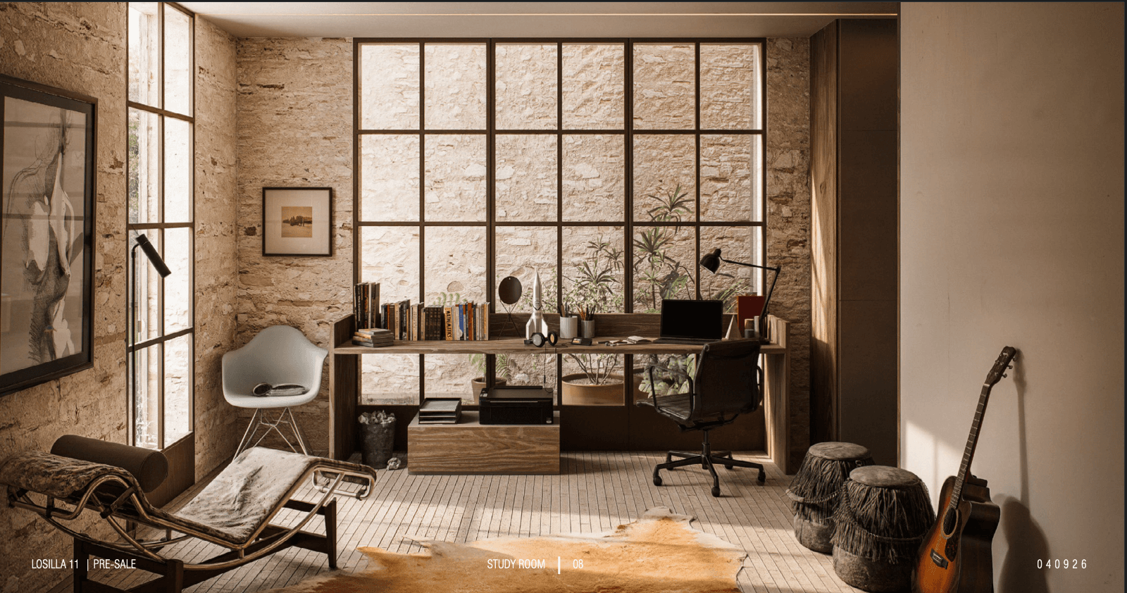 Casa Soterrani — Las Campanas, San Miguel de Allende — photo 8 — sunlit creative studio, rustic charm