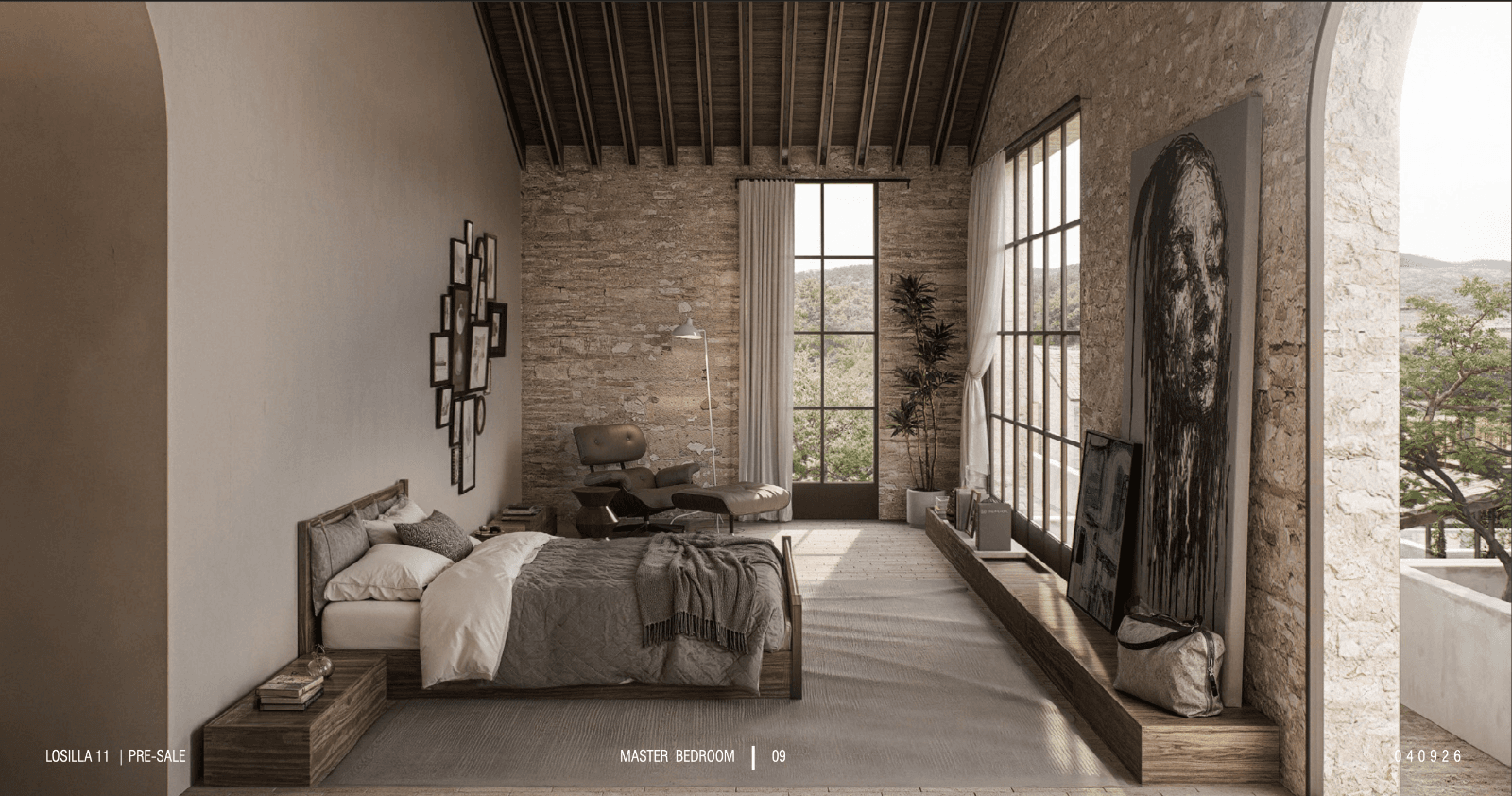 Casa Soterrani — Las Campanas, San Miguel de Allende — photo 7 — soaring ceilings, rustic elegance, panoramic views