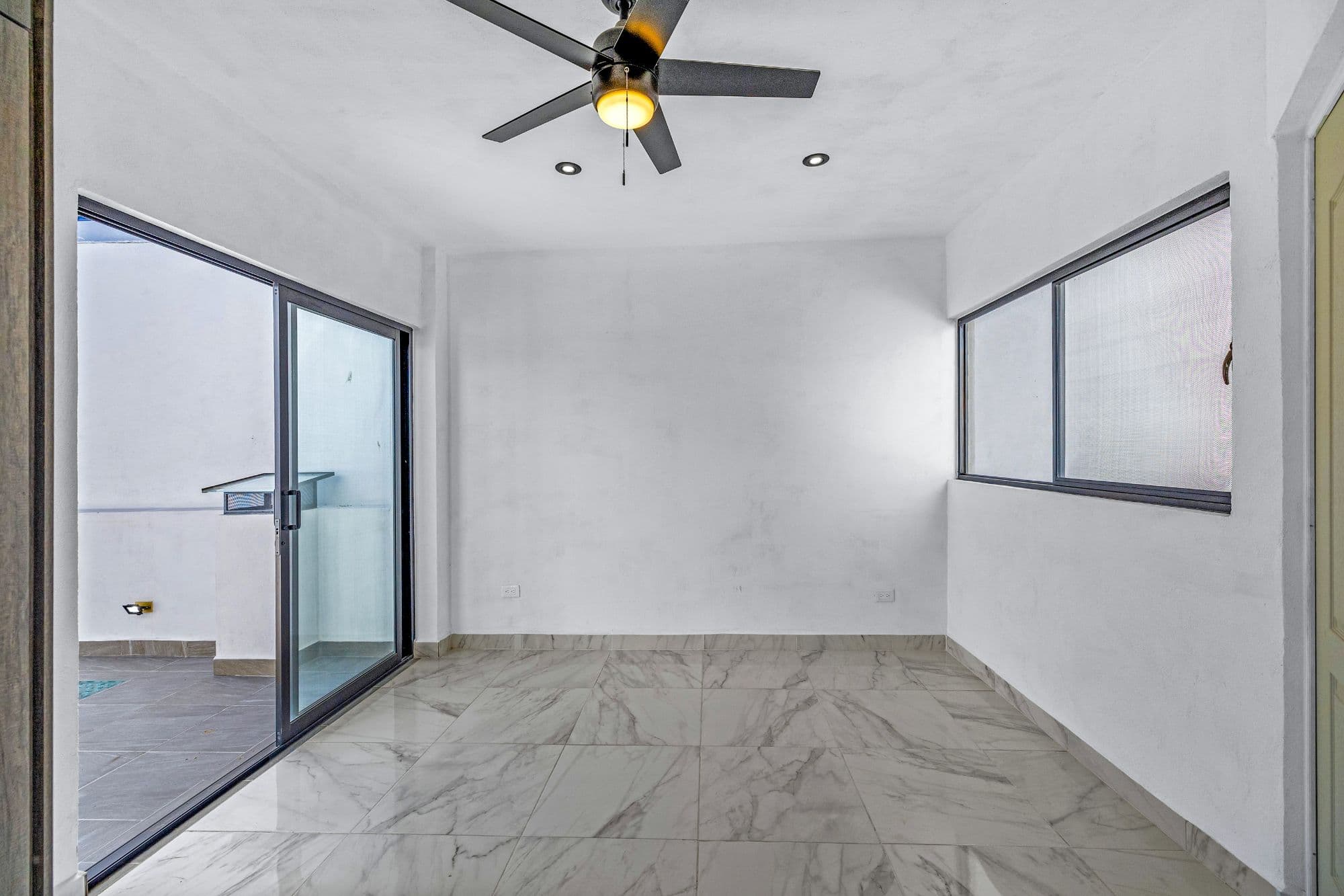 Casa Margarito — Guadalupe, San Miguel de Allende — photo 16 — luminous marble sanctuary with garden access