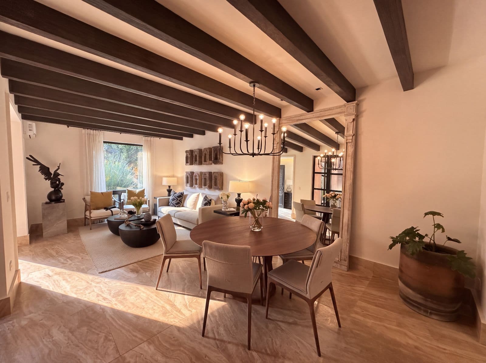 CASA AÑADA C01 — Valle del Maíz, San Miguel de Allende — photo 3 — luminous open-concept living, architectural elegance
