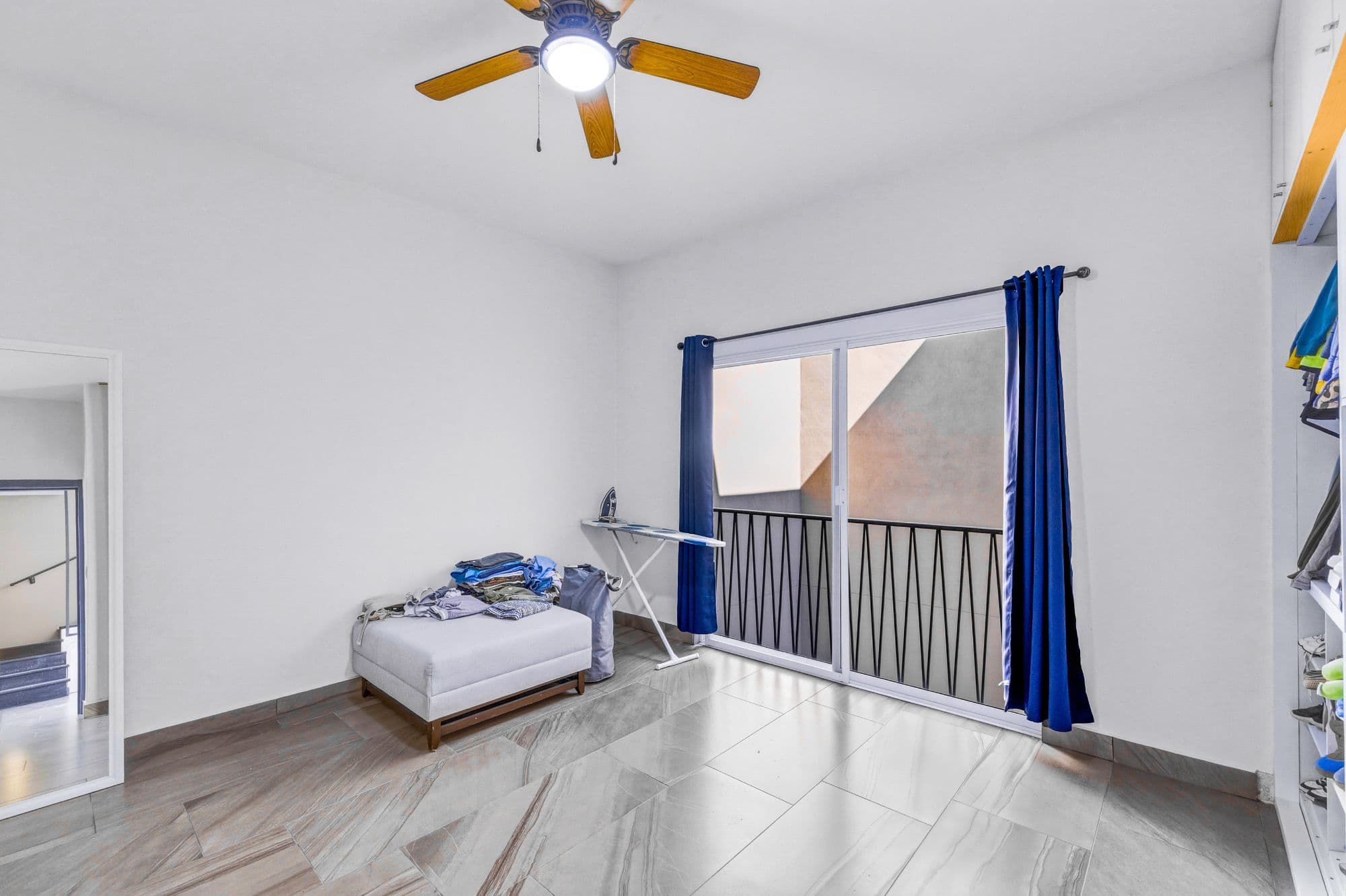 Casa Dalias — Lindavista, San Miguel de Allende — photo 16 — bright secondary bedroom, private terrace views