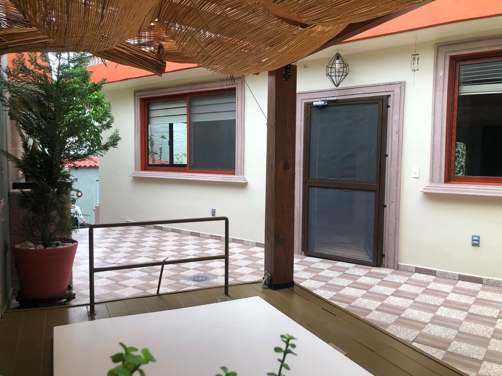 Casa Vista Carolina — Lindavista, San Miguel de Allende — photo 21 — covered terrace with authentic colonial charm