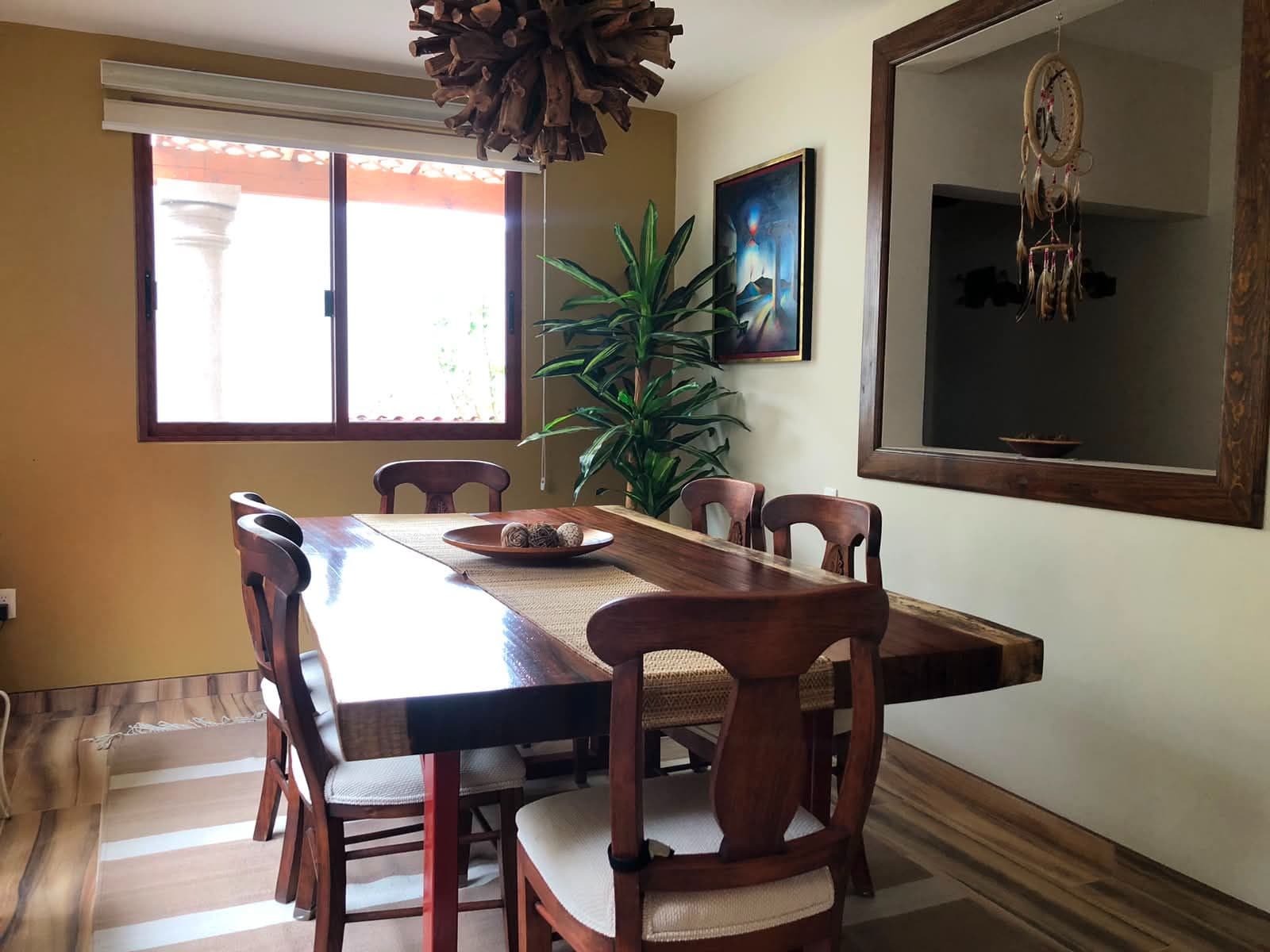Casa Vista Carolina — Lindavista, San Miguel de Allende — photo 22 — luminous dining room with authentic character