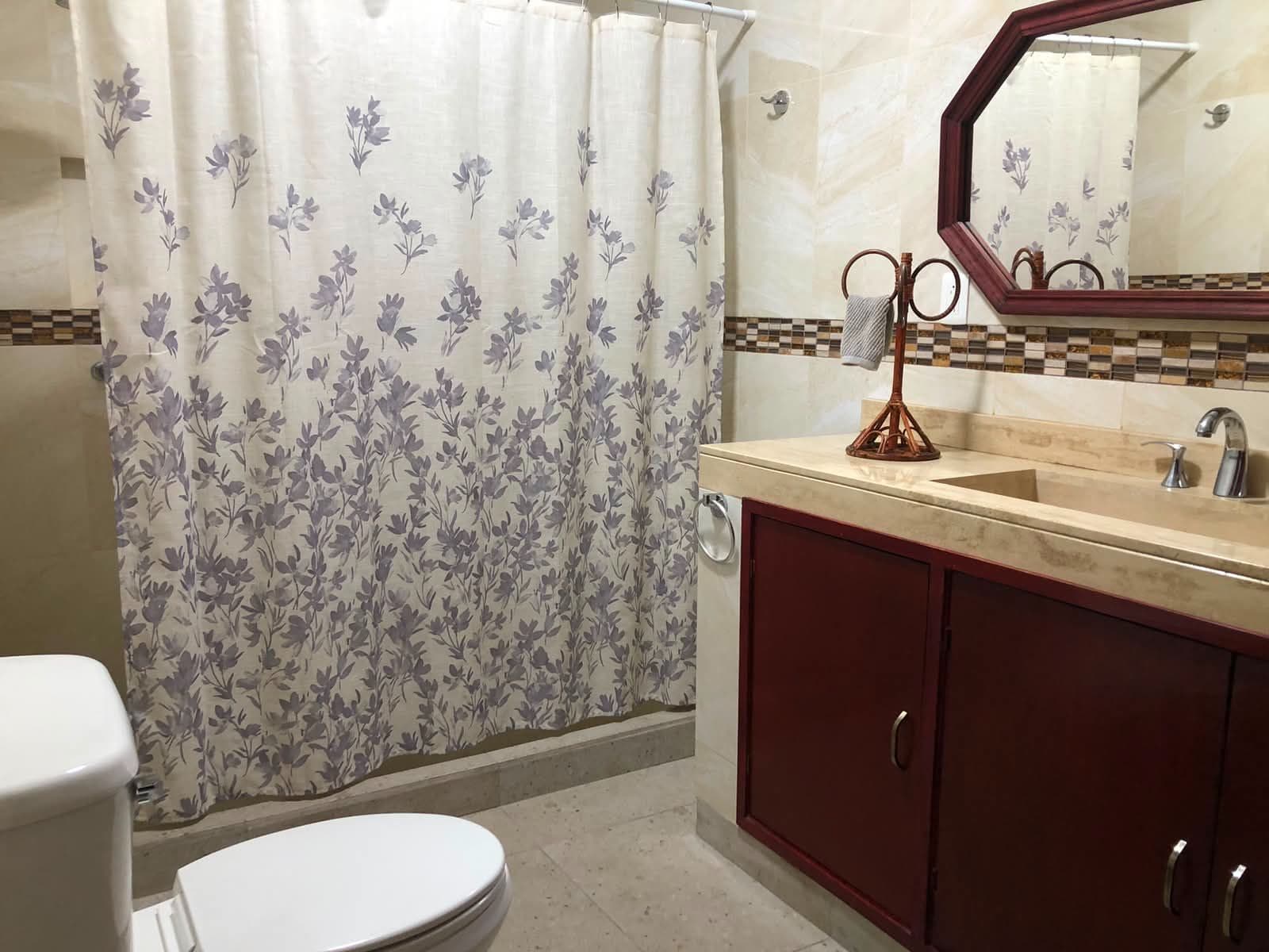 Casa Vista Carolina — Lindavista, San Miguel de Allende — photo 12 — elegant spa-inspired guest bathroom
