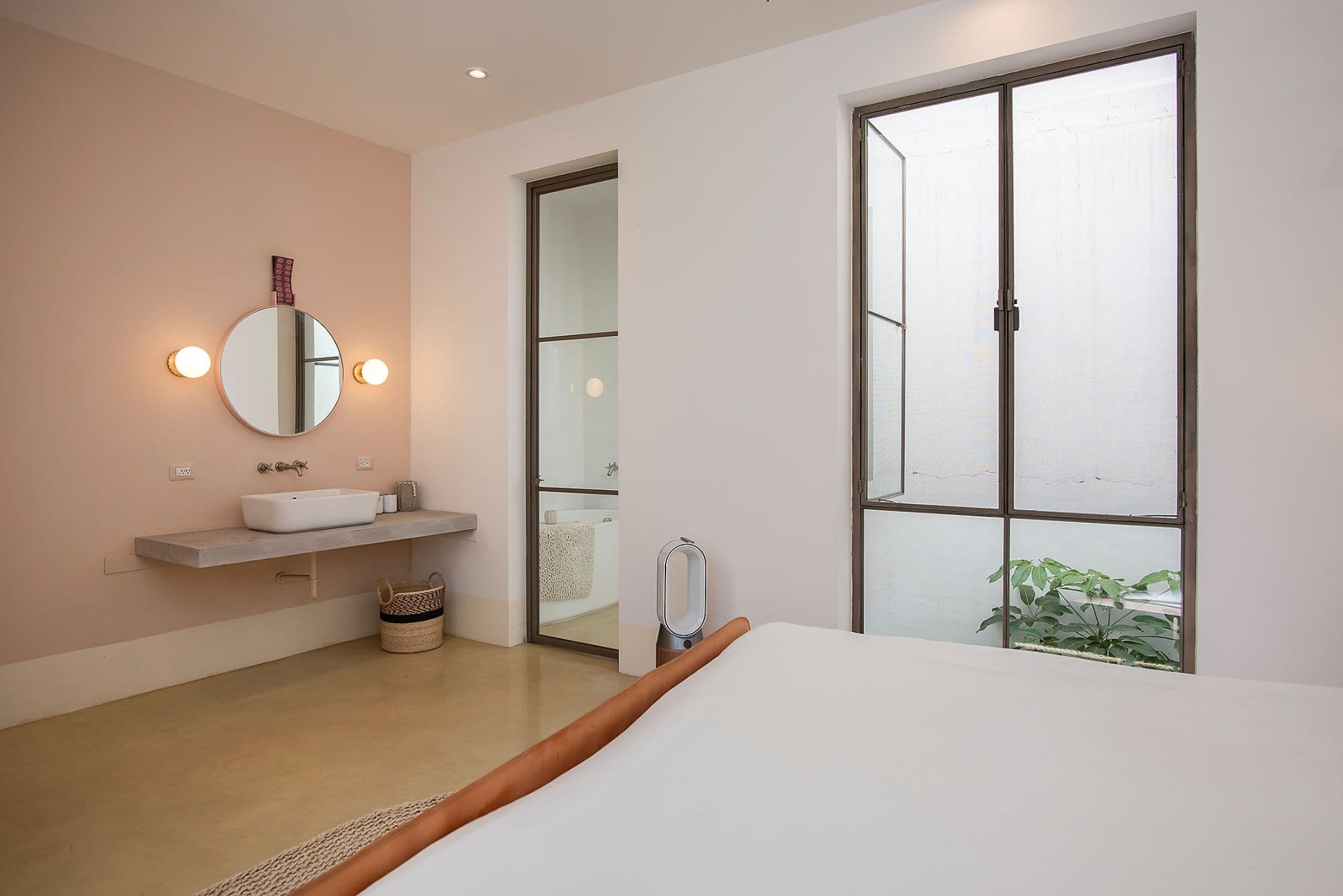 CASA CLARA — Centro, San Miguel de Allende — photo 12 — serene spa-inspired master bathroom retreat