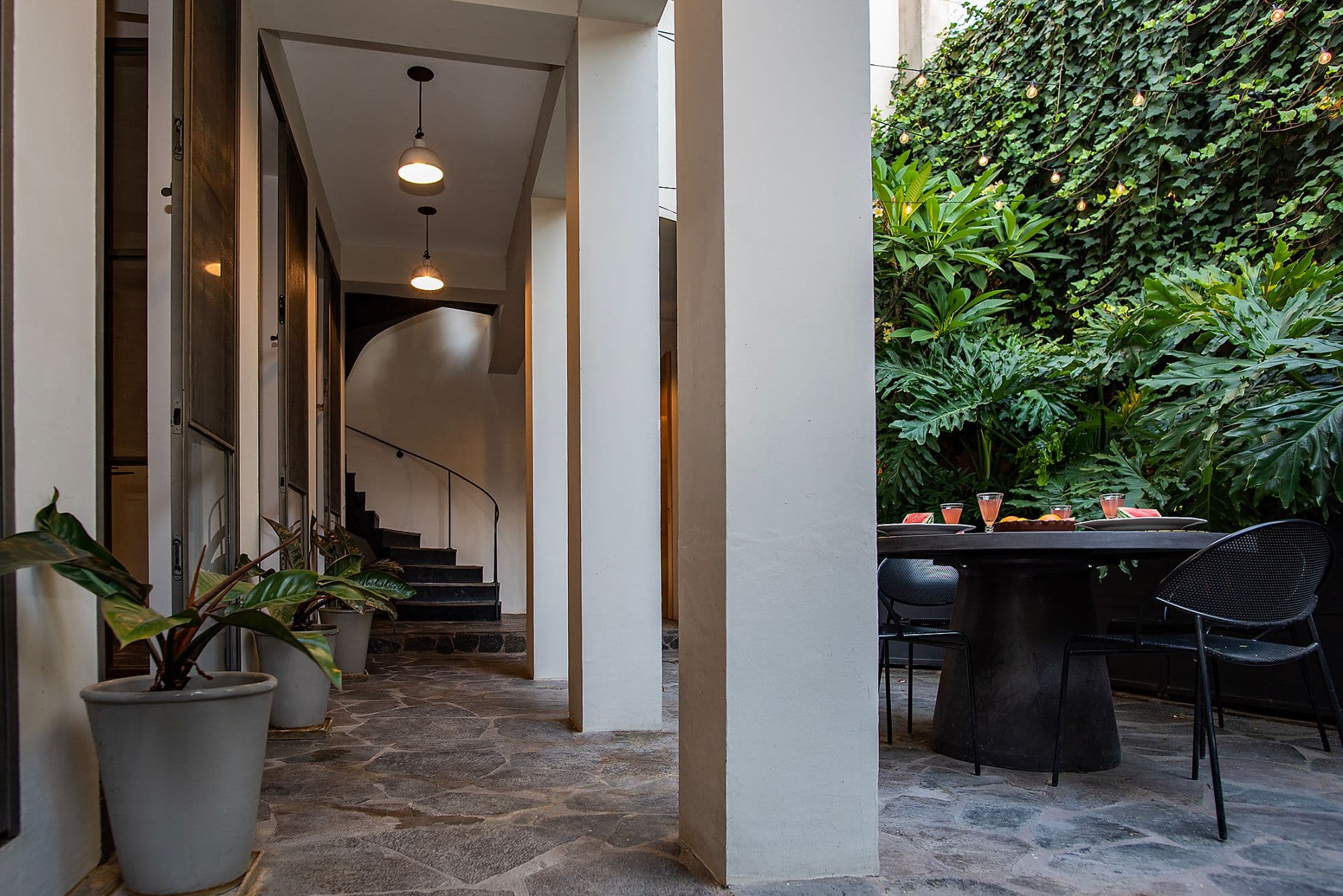CASA CLARA — Centro, San Miguel de Allende — photo 22 — elegant courtyard with lush living walls