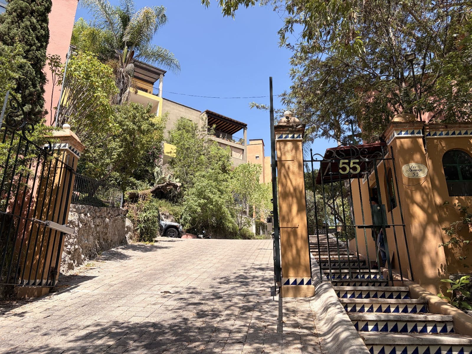 Molly Mellor — Centro, San Miguel de Allende — photo 4 — charming gated entrance, verdant courtyard oasis