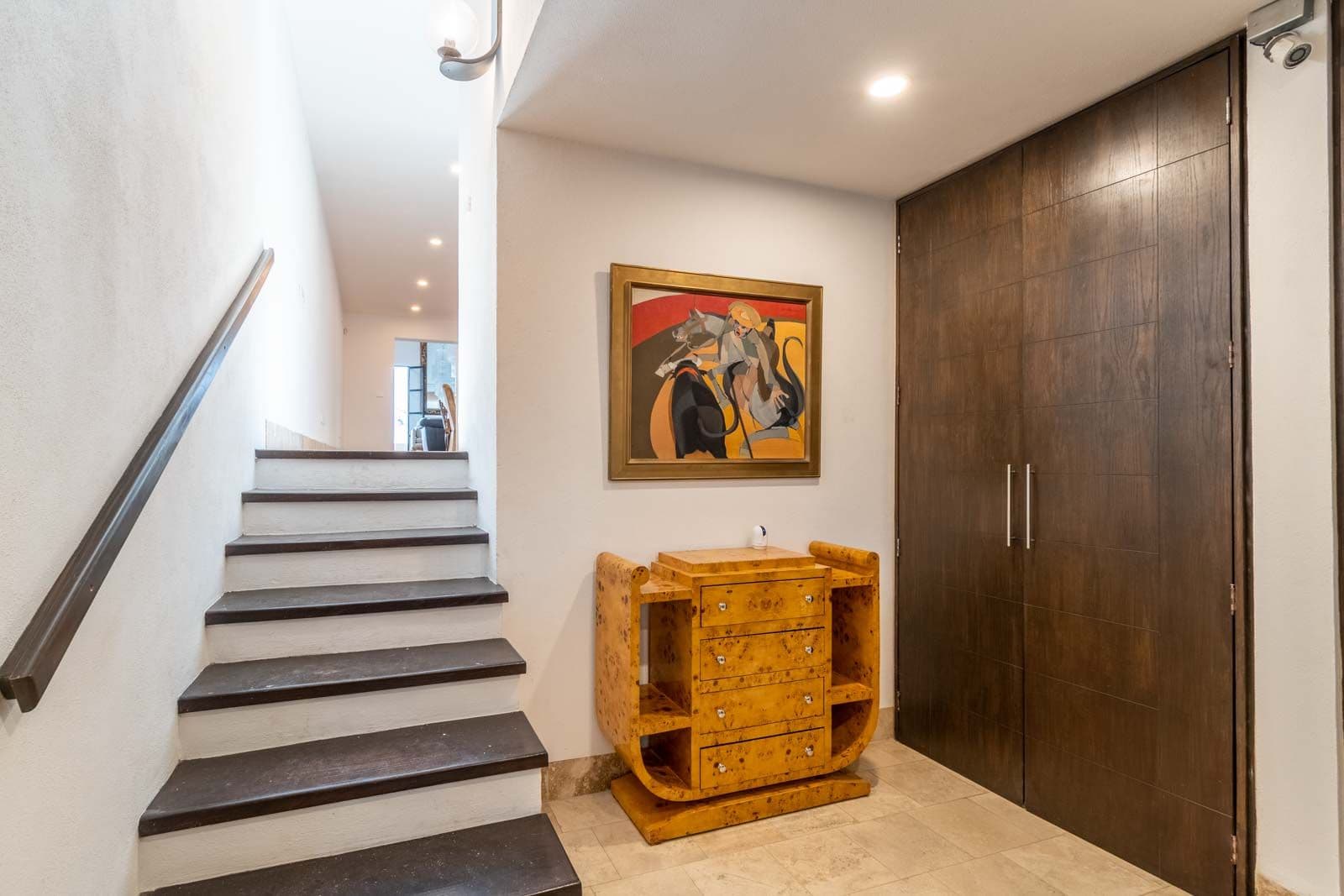 Casa Blanca — Centro, San Miguel de Allende — photo 25 — sophisticated entryway, curated artistic touches