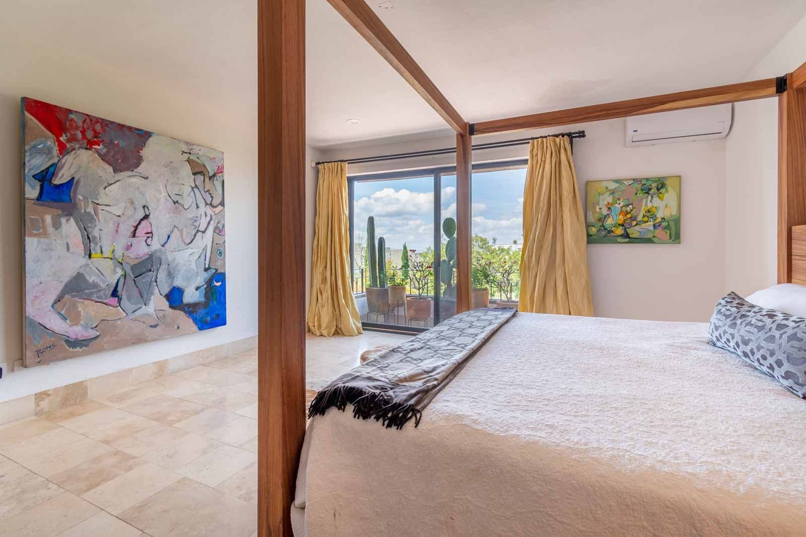 Casa Blanca — Centro, San Miguel de Allende — photo 12 — serene master suite, panoramic valley views