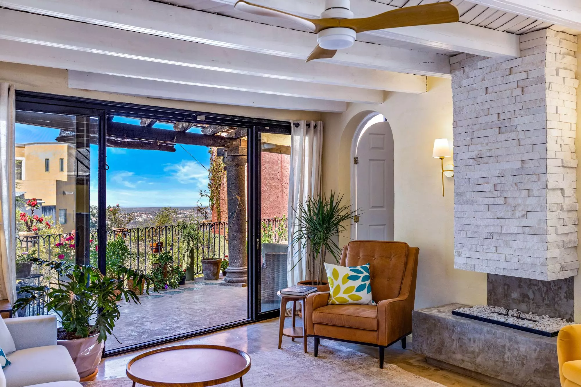 Casa Montitlan — Balcones, San Miguel de Allende — photo 15 — panoramic valley views, contemporary elegance