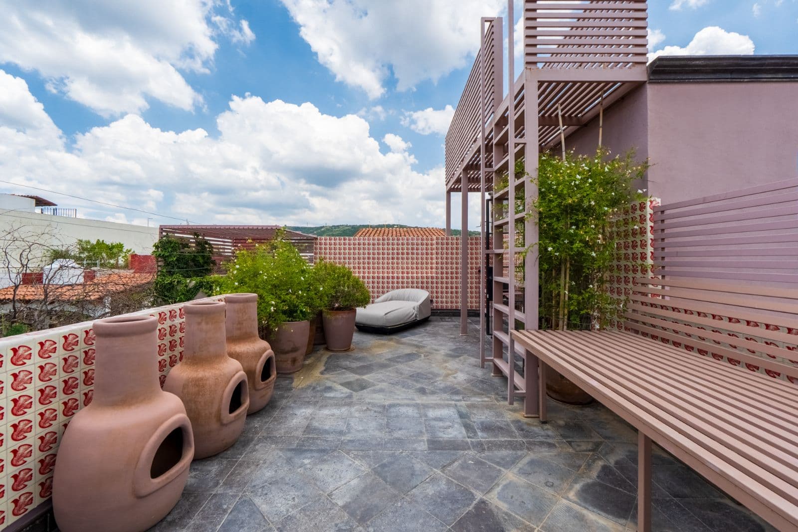 Casa Cielito Lindo — Guadalupe, San Miguel de Allende — photo 17 — sophisticated rooftop terrace with panoramic vistas
