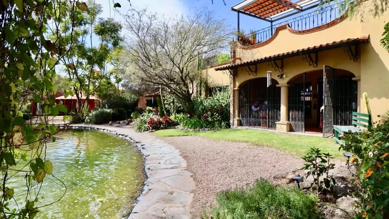Casa Fortuna — Los Labradores, San Miguel de Allende — photo 11 — charming colonial hacienda, serene gardens