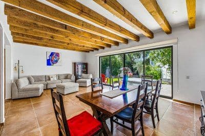 Casa Pial — Centro, San Miguel de Allende — photo 4 — rustic beams, luminous open-concept living