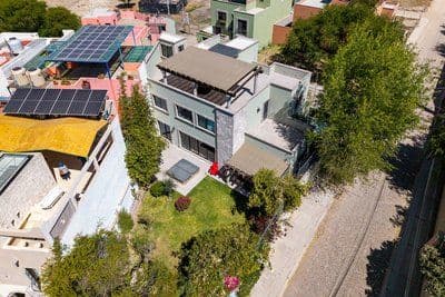 Casa Pial — Centro, San Miguel de Allende — photo 14 — contemporary home, verdant gardens, solar-ready