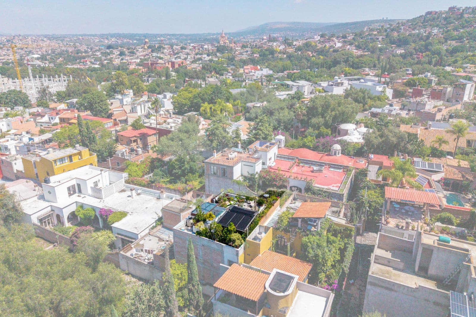 Casa Clae — Guadiana, San Miguel de Allende — photo 25 — panoramic colonial vistas, verdant hillside sanctuary