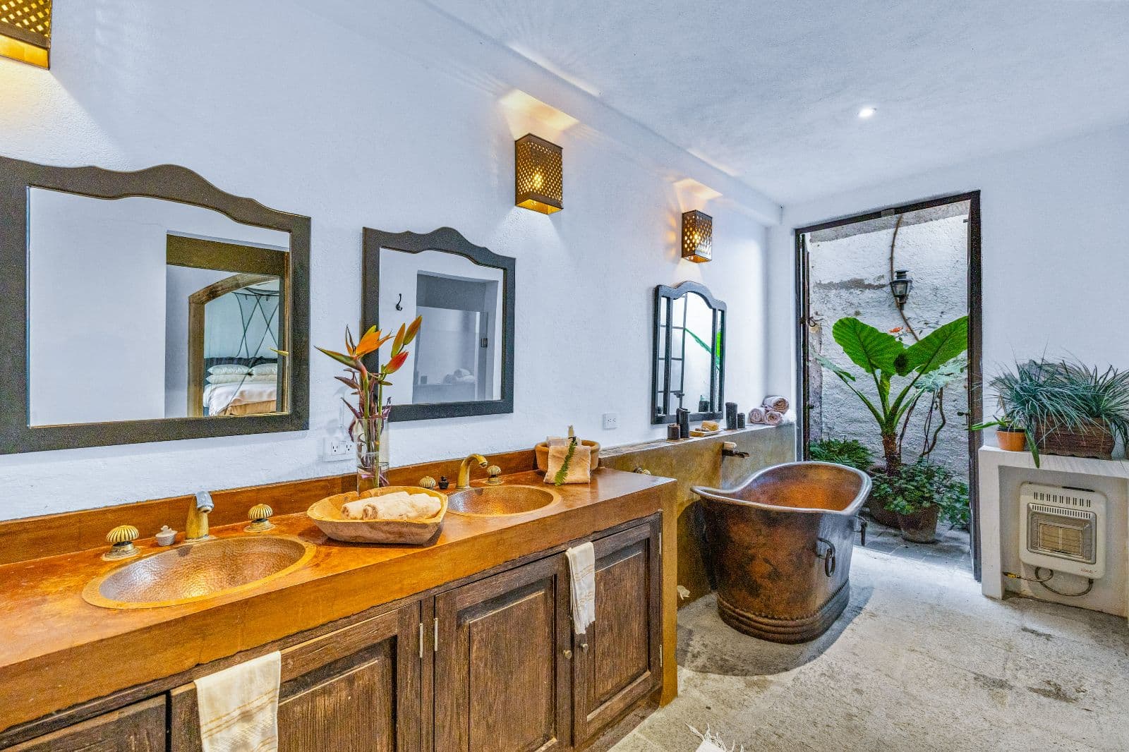 Casa Clae — Guadiana, San Miguel de Allende — photo 18 — spa-inspired luxury master bath sanctuary