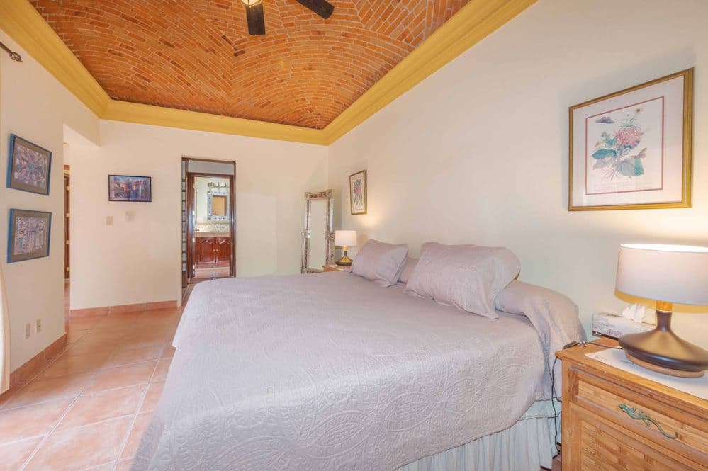 Casa Trueno — La Lejona, San Miguel de Allende — photo 16 — rustic-chic master suite with artisan details