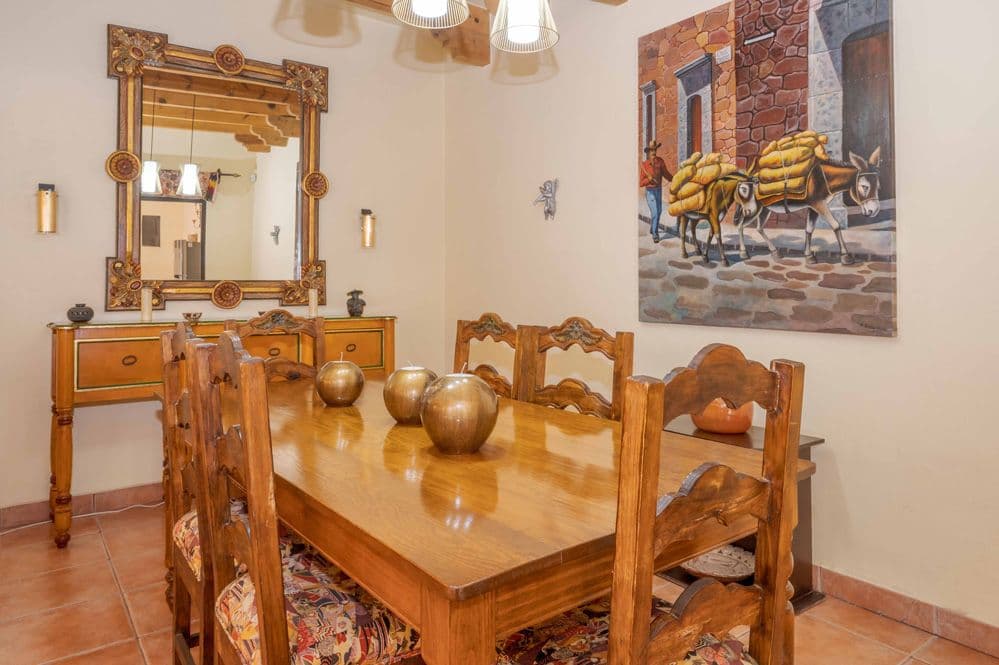 Casa Trueno — La Lejona, San Miguel de Allende — photo 8 — elegant colonial dining with artisanal charm