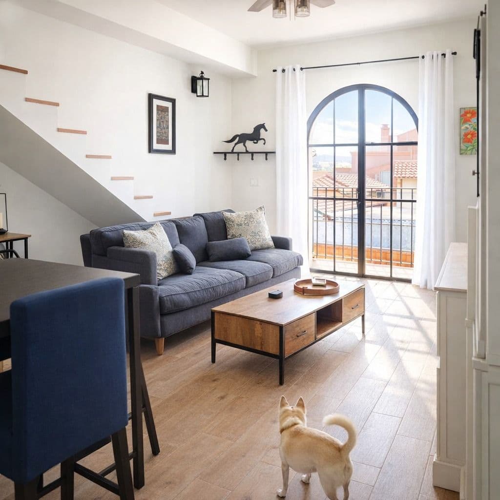 Casa de los Leones — San Miguel de Allende Centro, San Miguel de Allende — photo 41 — radiant penthouse living with panoramic city views