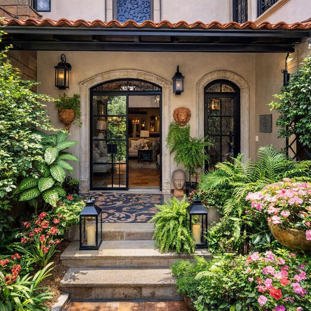Casa de los Leones — San Miguel de Allende Centro, San Miguel de Allende — photo 4 — lush courtyard welcomes gracious living