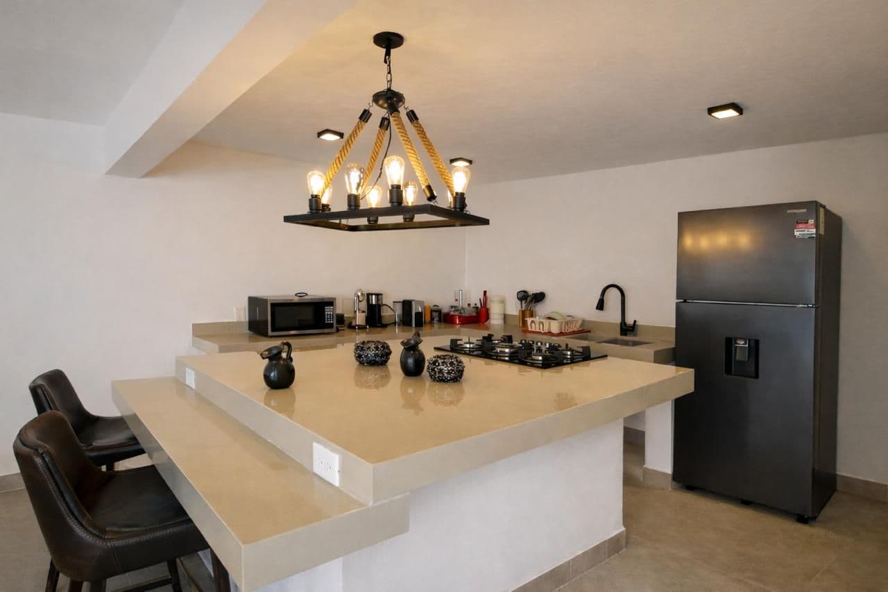CASA DEL PUENTE DE UMARÁN — Centro, San Miguel de Allende — photo 3 — contemporary kitchen, sophisticated elegance