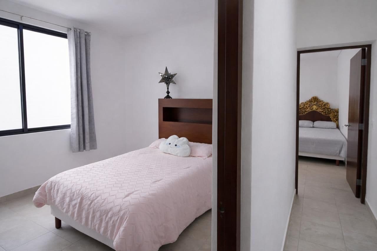 CASA DEL PUENTE DE UMARÁN — Centro, San Miguel de Allende — photo 14 — serene bedroom with abundant natural light