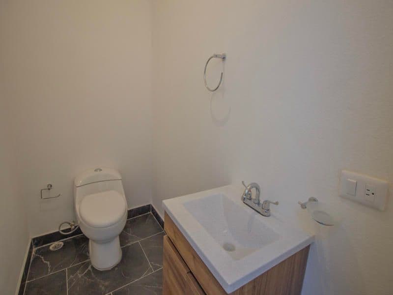 1952 Margarito Ledesma — San Miguel de Allende Centro, San Miguel de Allende — photo 17 — contemporary half bath, elegant fixtures included