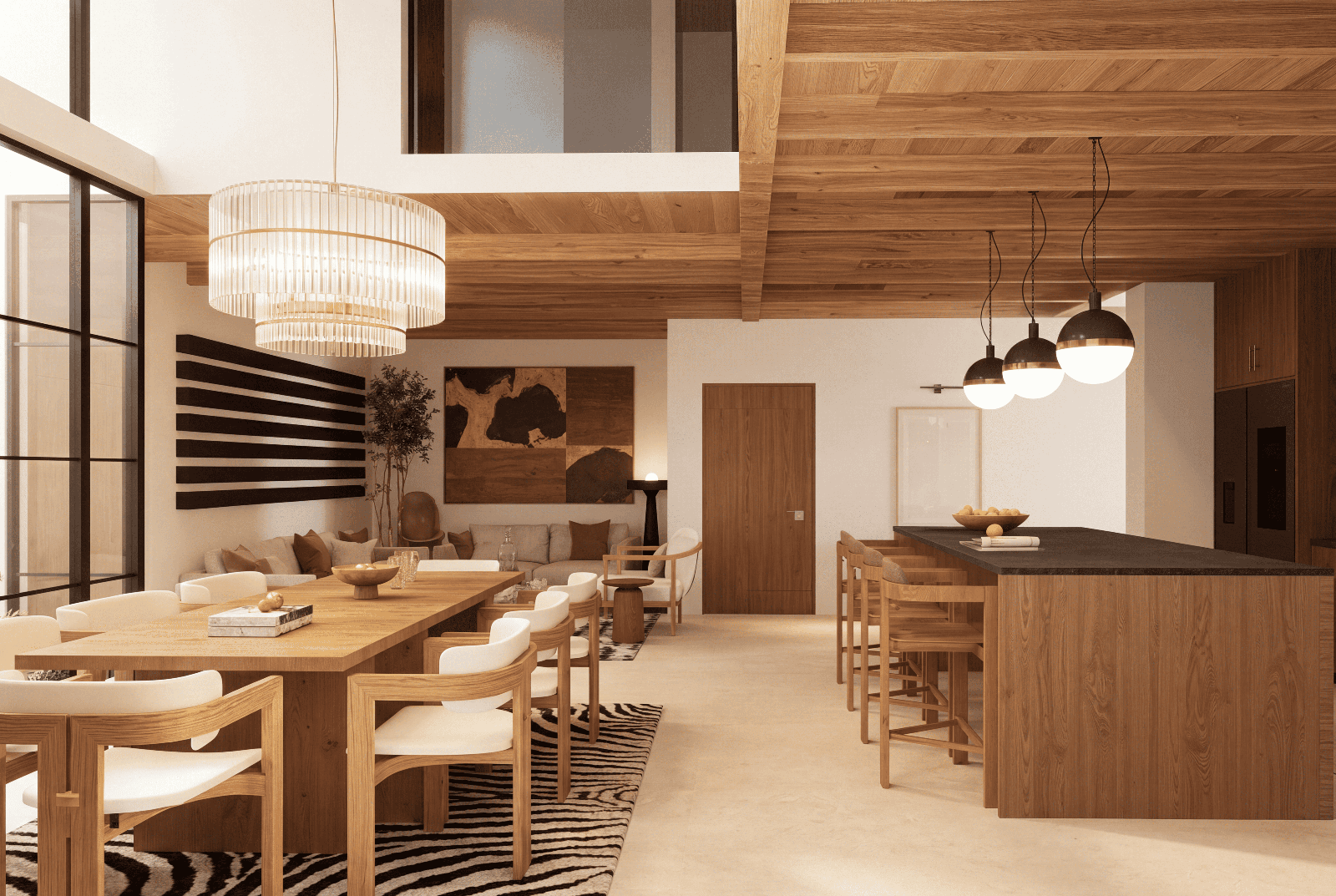 ORIZABA - Residencia 2 — San Antonio, San Miguel de Allende — photo 12 — sophisticated open-concept luxury living space