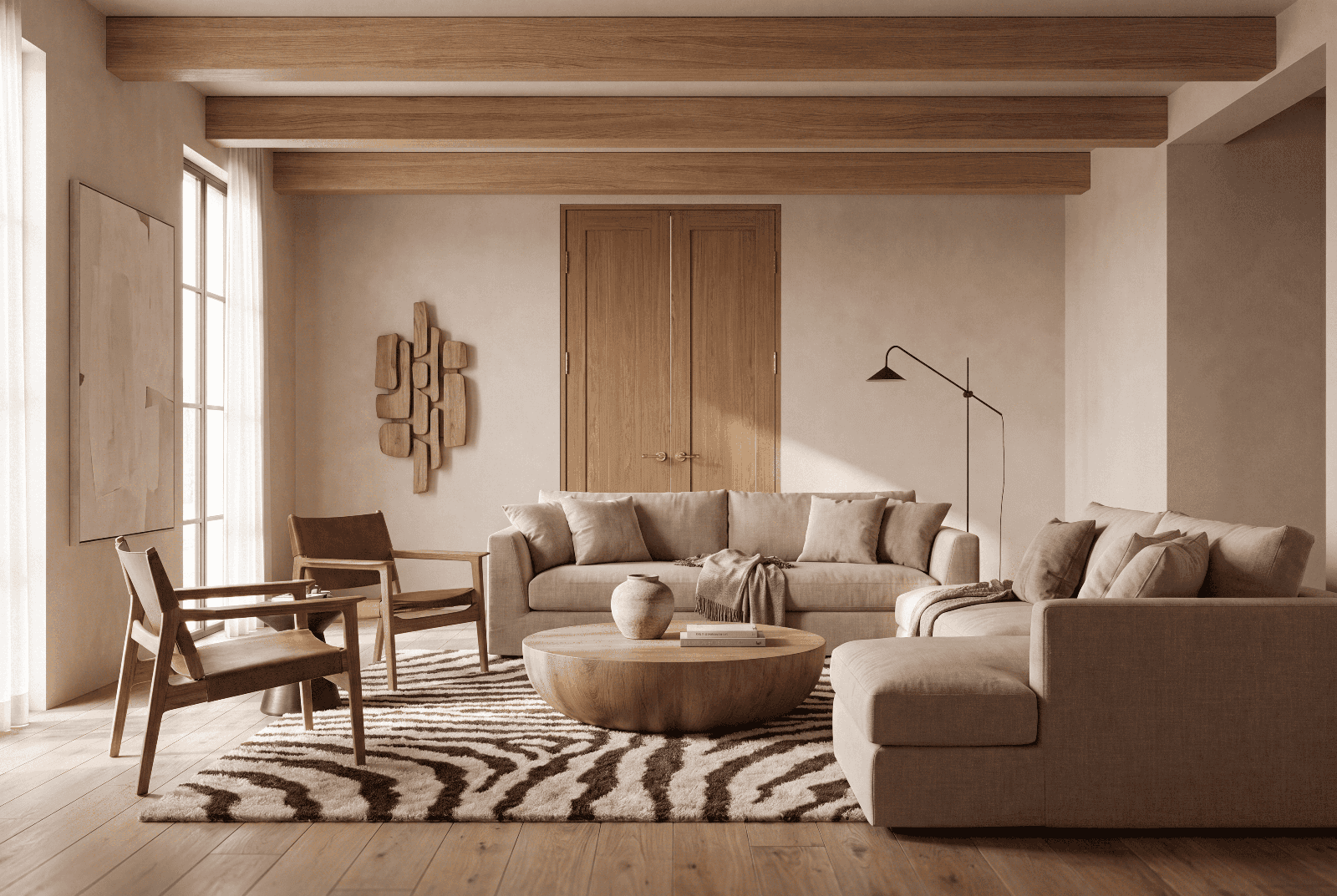 ORIZABA - Residencia 2 — San Antonio, San Miguel de Allende — photo 6 — warm, naturally lit luxury living space