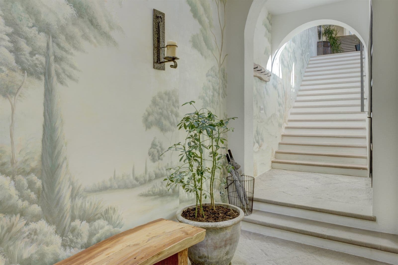 Casa Arcadia — Centro, San Miguel de Allende — photo 5 — serene passage, artistic walls, natural light