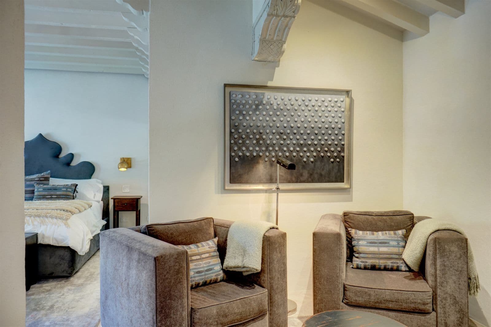 Casa Arcadia — Centro, San Miguel de Allende — photo 14 — elegant suite with artistic architectural details