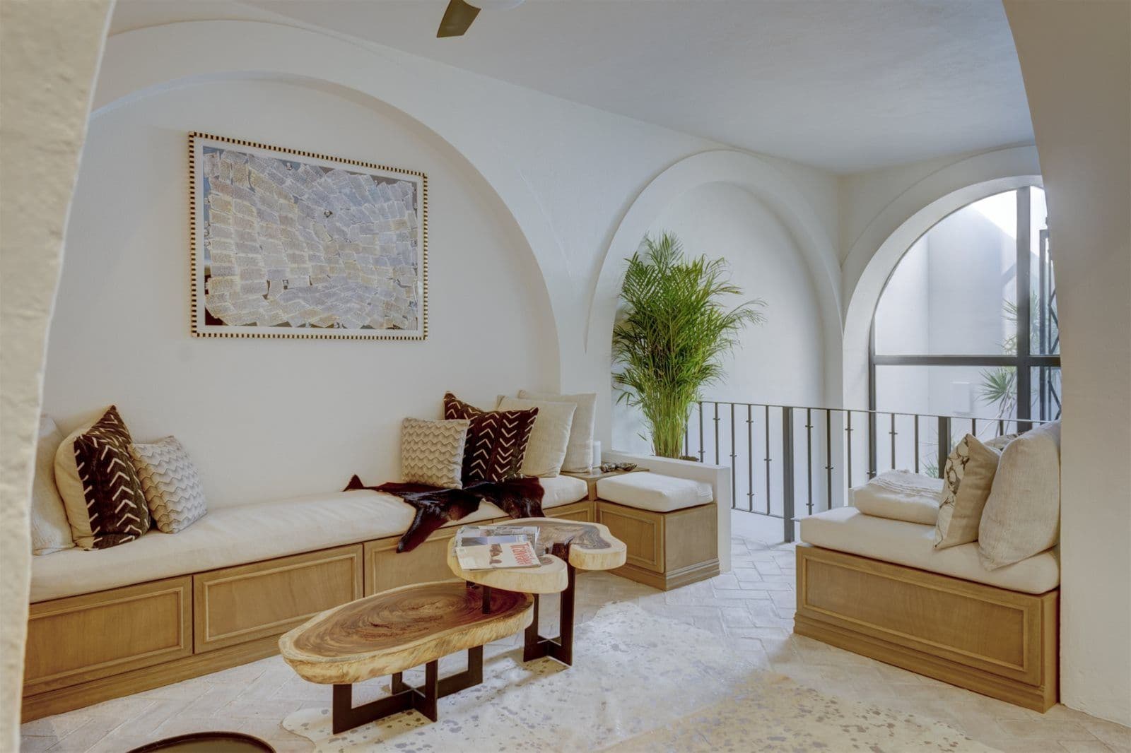 Casa Arcadia — Centro, San Miguel de Allende — photo 7 — serene arched alcove, luminous terraced sanctuary