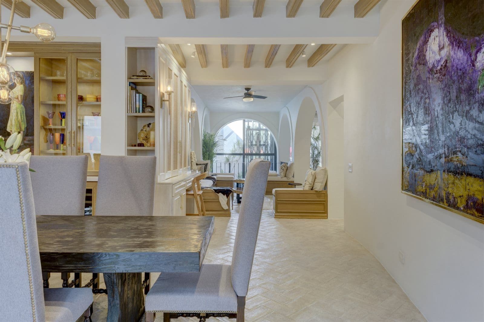Casa Arcadia — Centro, San Miguel de Allende — photo 3 — elegant open-concept living with architectural charm