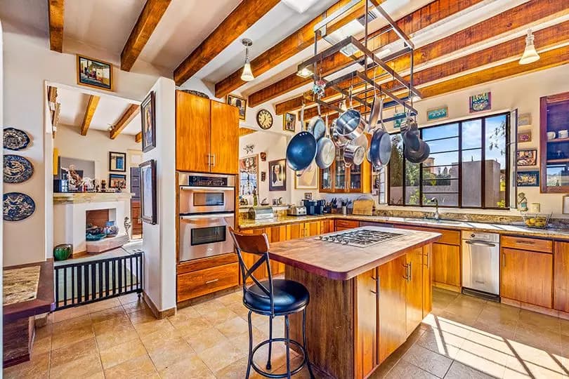 Casa Raul — Balcones, San Miguel de Allende — photo 9 — rustic-elegant kitchen, authentic mexican charm