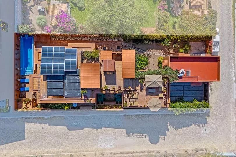 Casa Raul — Balcones, San Miguel de Allende — photo 17 — sustainable terracotta home, verdant garden oasis