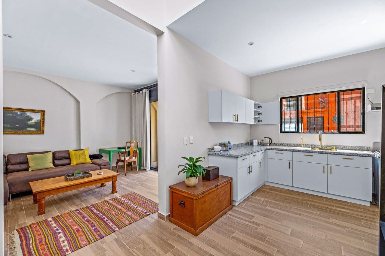 CASAS ANGEL & ANGELITO — La Lejona, San Miguel de Allende — photo 21 — modern open-concept living with vibrant character