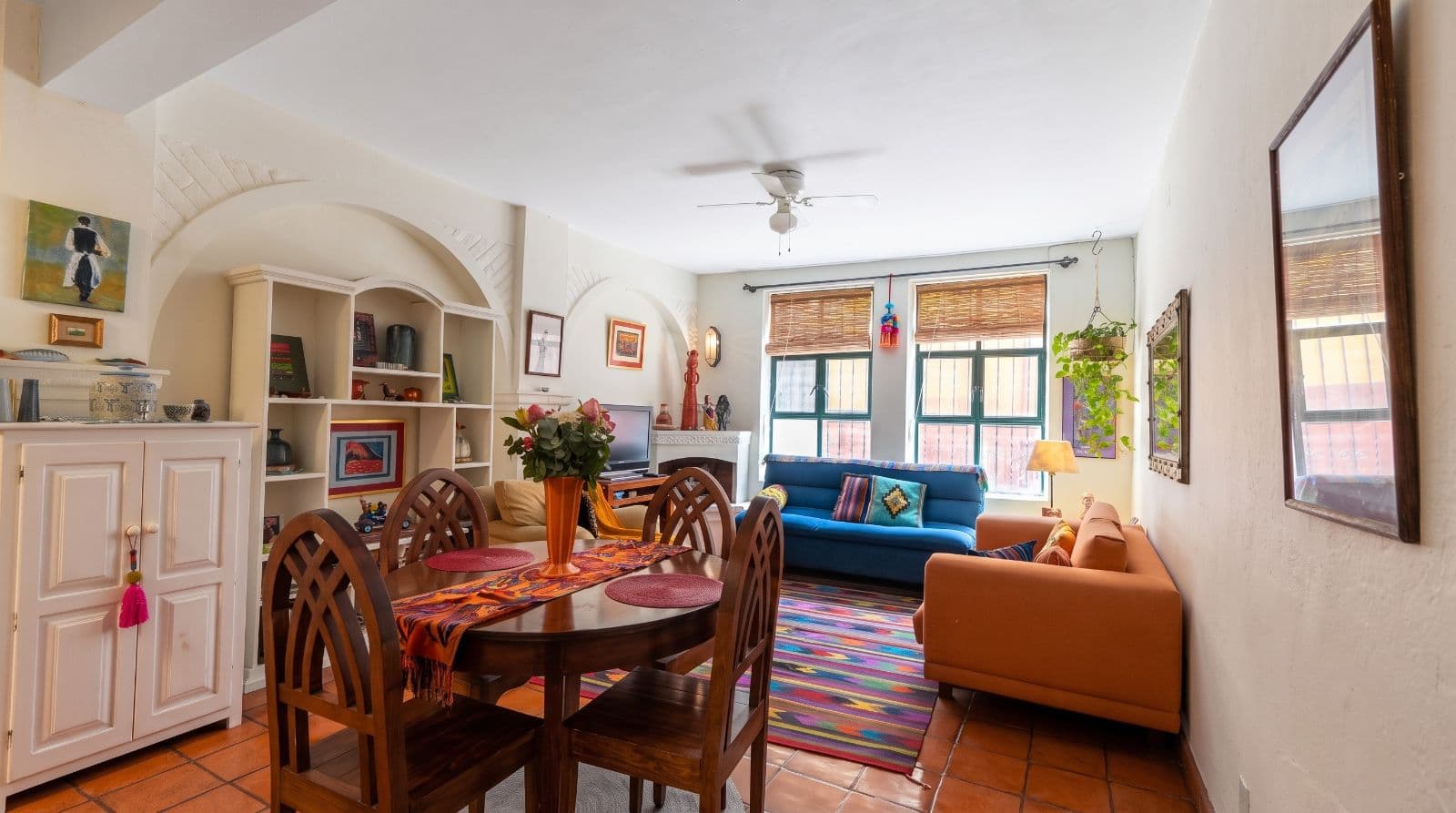 Condo Lelé — Centro, San Miguel de Allende — photo 2 — vibrant bohemian living elegantly unified