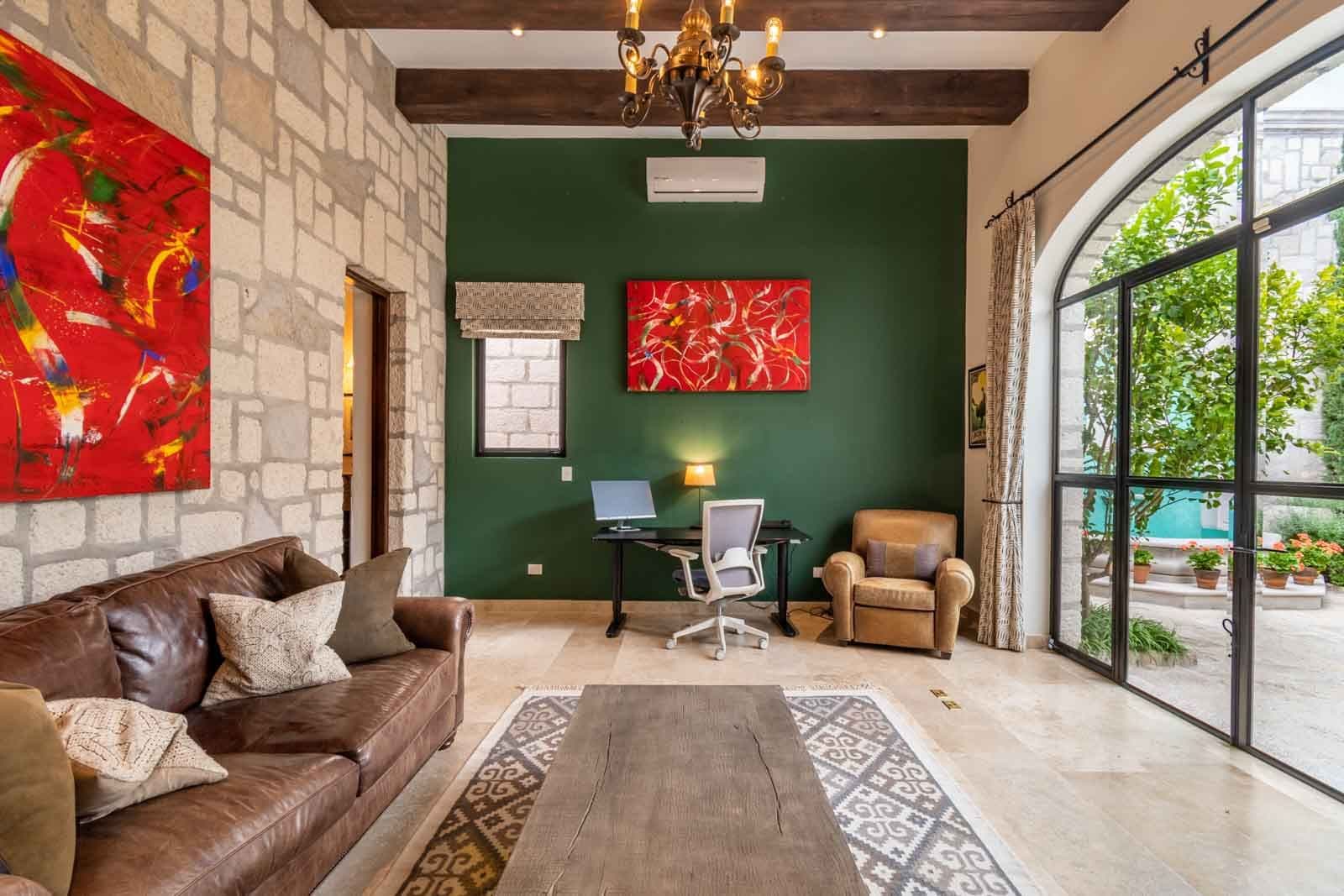 Casa Cosmati — Atascadero (Arcos de San Miguel), San Miguel de Allende — photo 10 — sophisticated living with verdant accents