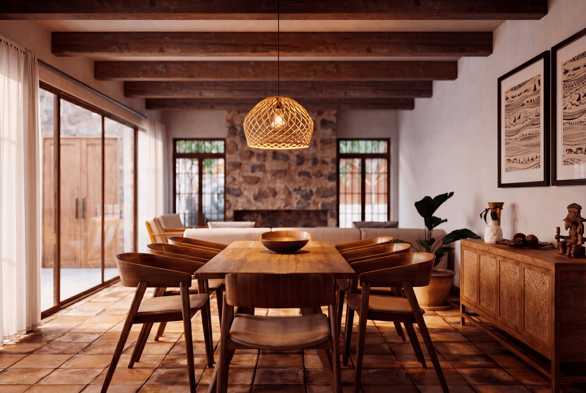 Cerrada Pedrería Casa 05 — San Miguel de Allende Centro, San Miguel de Allende — photo 11 — warm rustic elegance meets modern comfort