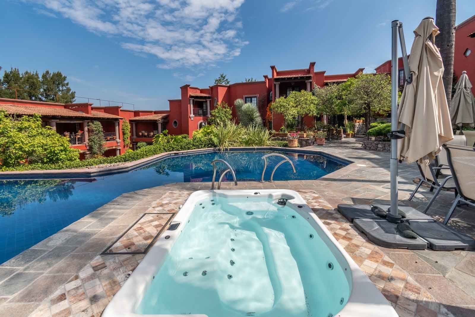 Casa Suerte — Balcones, San Miguel de Allende — photo 22 — luxurious terracotta hacienda with spa amenities