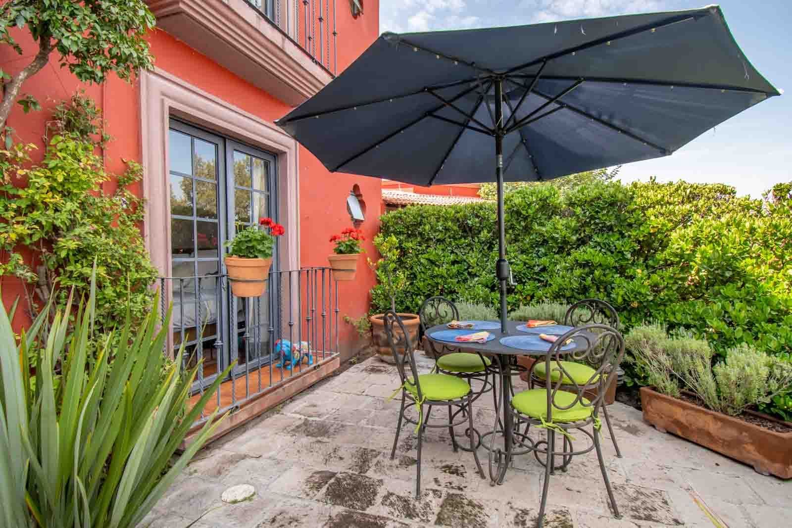Casa Suerte — Balcones, San Miguel de Allende — photo 3 — charming courtyard oasis, vibrant colonial elegance