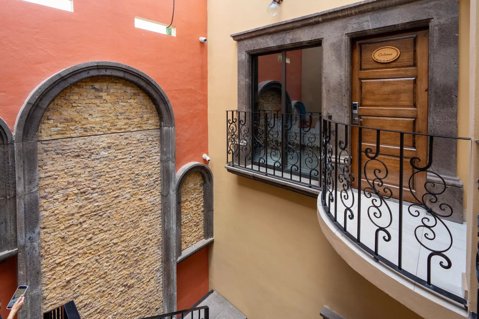 Hotel Centro — Centro, San Miguel de Allende — photo 9 — charming colonial courtyard with wrought iron details