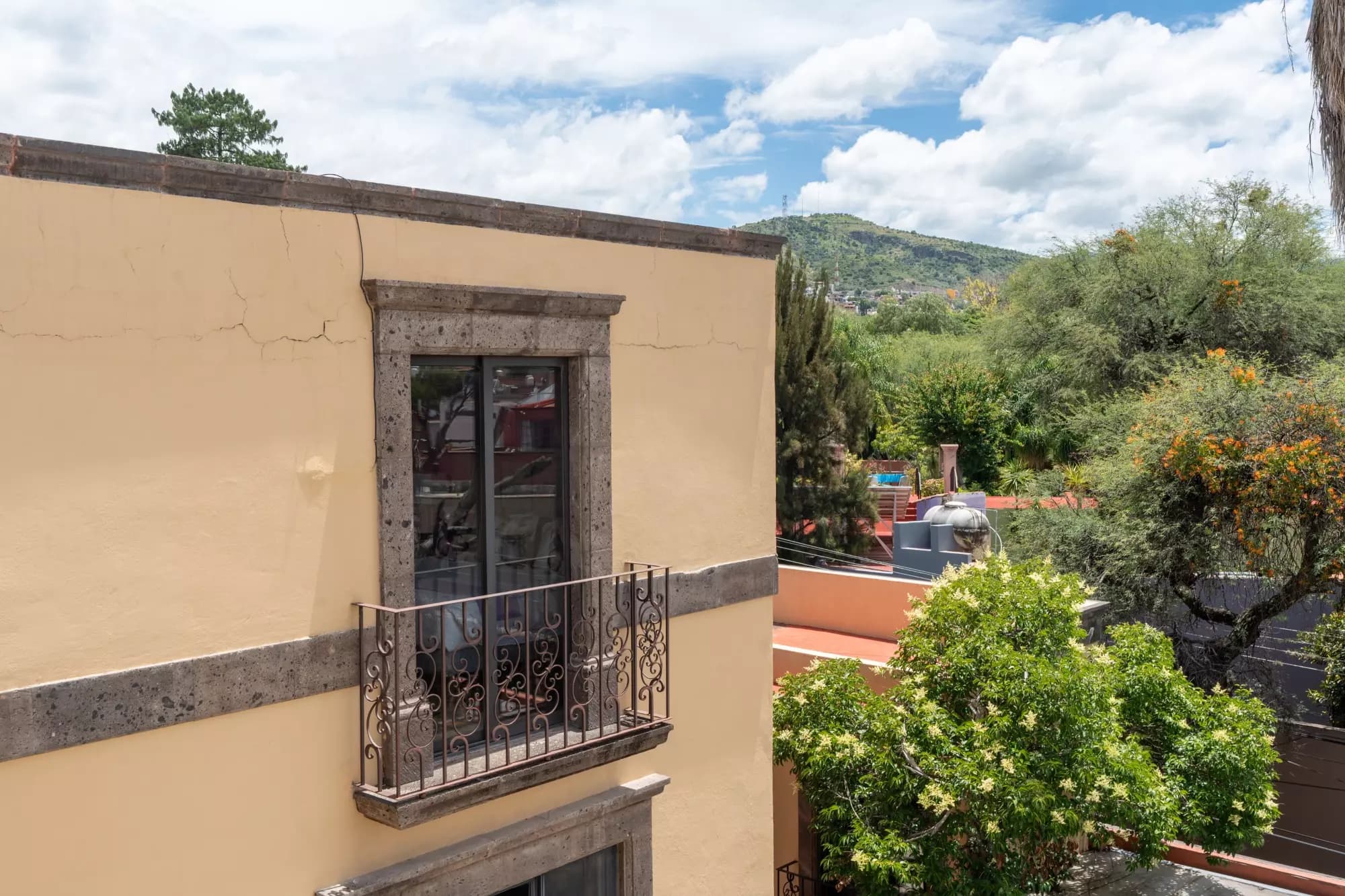 Hotel Centro — Centro, San Miguel de Allende — photo 13 — charming colonial terrace with verdant views