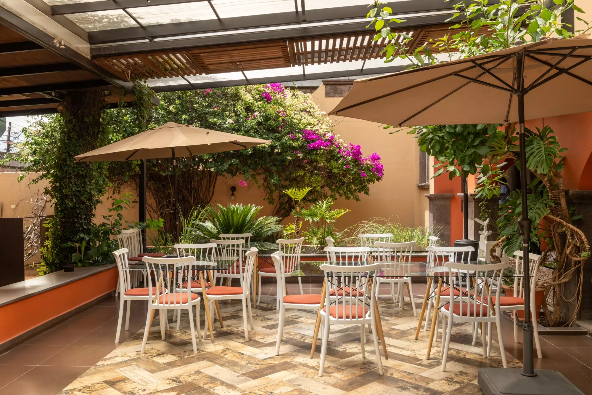 Hotel Centro — Centro, San Miguel de Allende — photo 15 — enchanting courtyard oasis, vibrant blooms