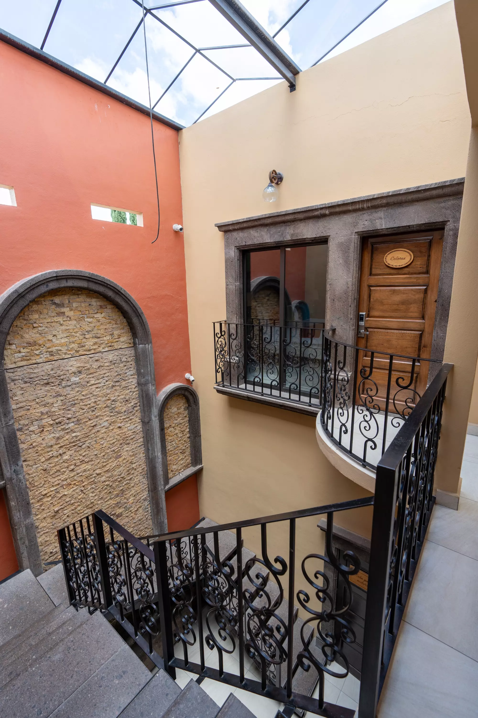 Hotel Centro — Centro, San Miguel de Allende — photo 17 — charming colonial courtyard, soaring skylights