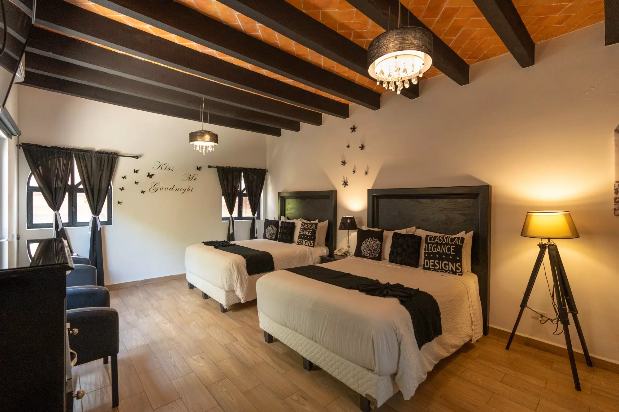 Hotel Centro — Centro, San Miguel de Allende — photo 22 — elegant colonial bedroom, timeless design details
