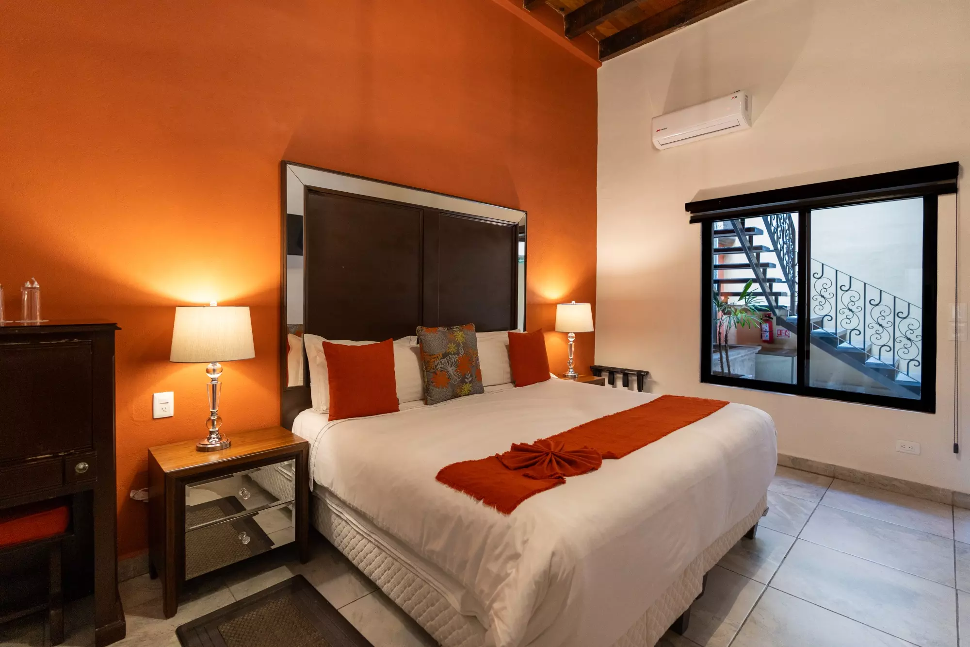 Hotel Centro — Centro, San Miguel de Allende — photo 30 — vibrant master suite with terrace views