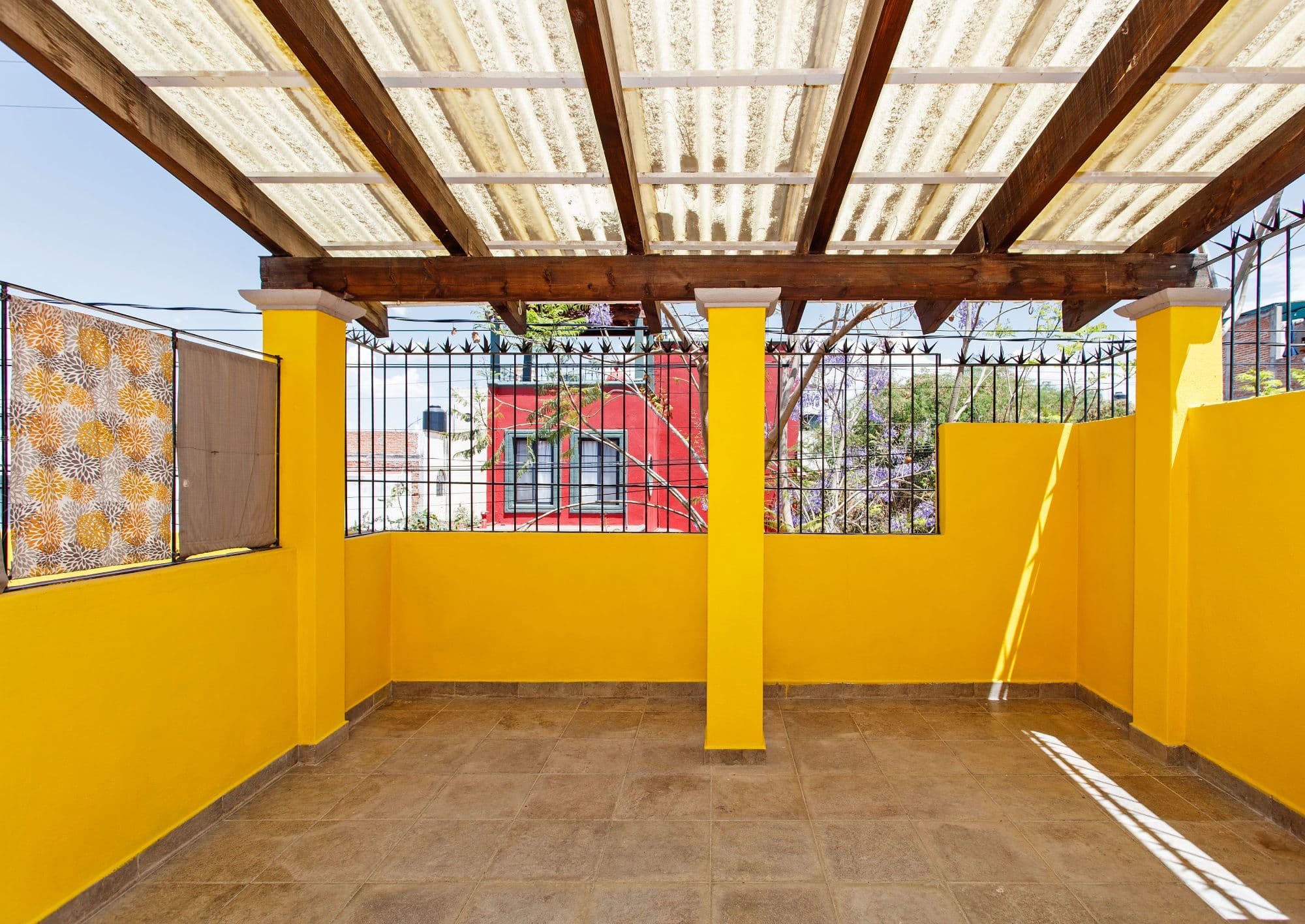 Casa Lucero 17A in La Lejona for sale in San Miguel de Allende — La Lejona, San Miguel de Allende — photo 20 — sunlit rooftop terrace, vibrant charm