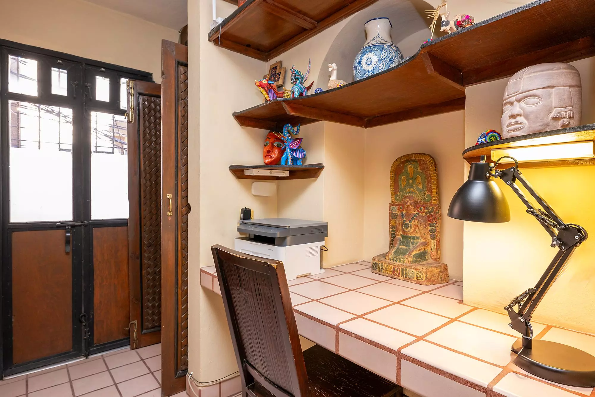 Casa Corazón — Valle del Maíz, San Miguel de Allende — photo 9 — elegant colonial workspace, artfully curated