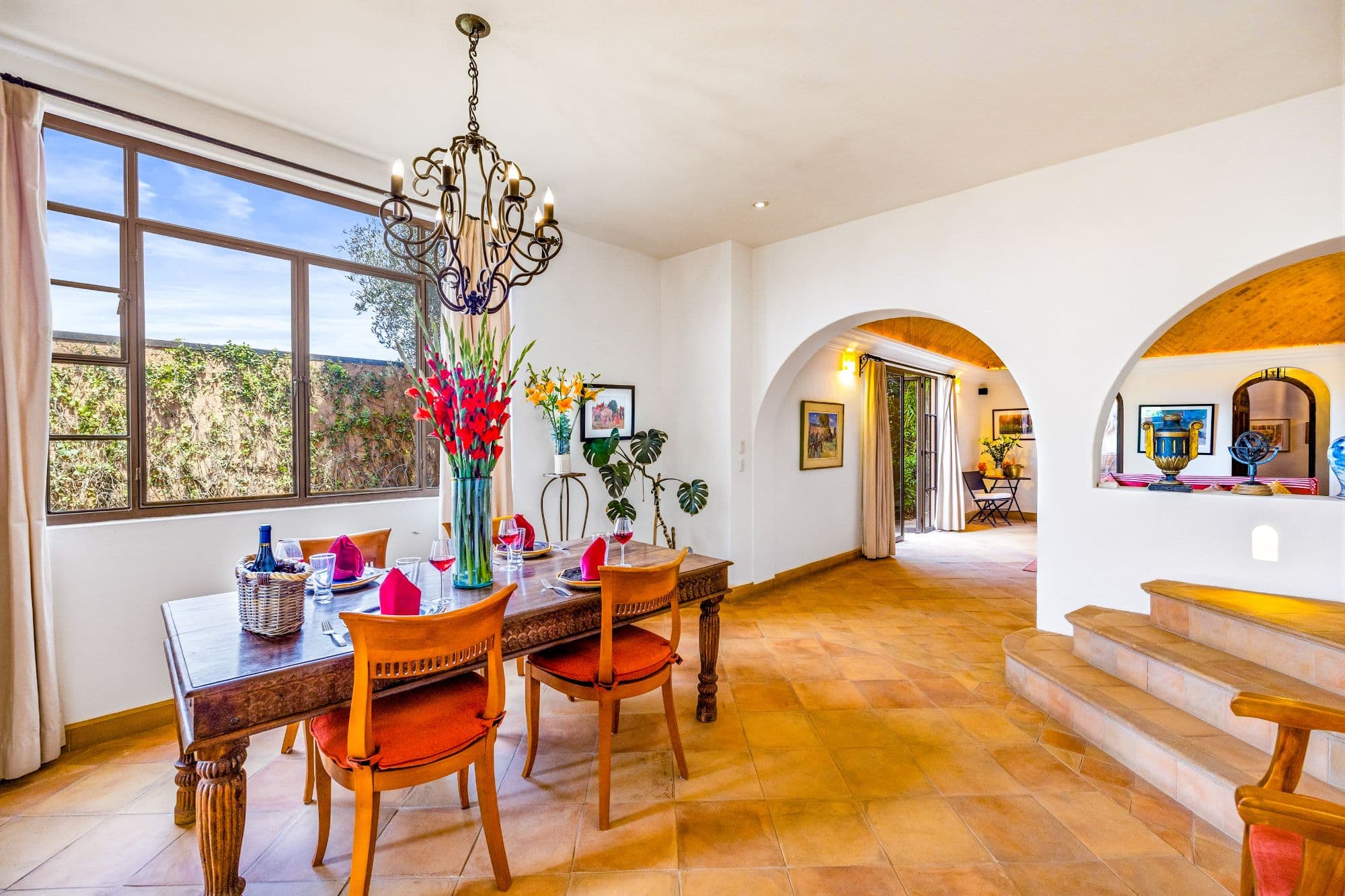 Casa Cascada — Ojo de Agua, San Miguel de Allende — photo 6 — elegant entertaining space, soaring ceilings